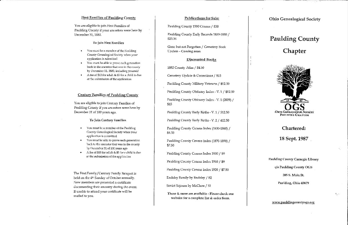 genealogy paulding county carnegie
